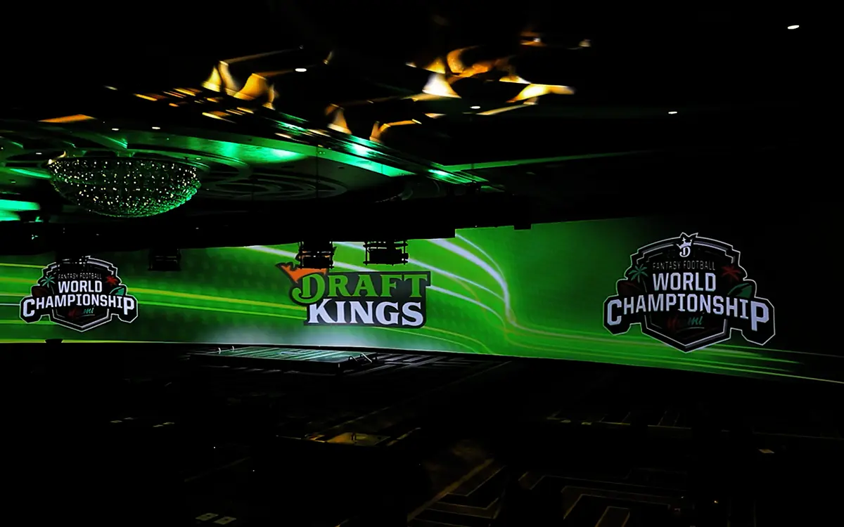 DraftKings Stage Video Graphics