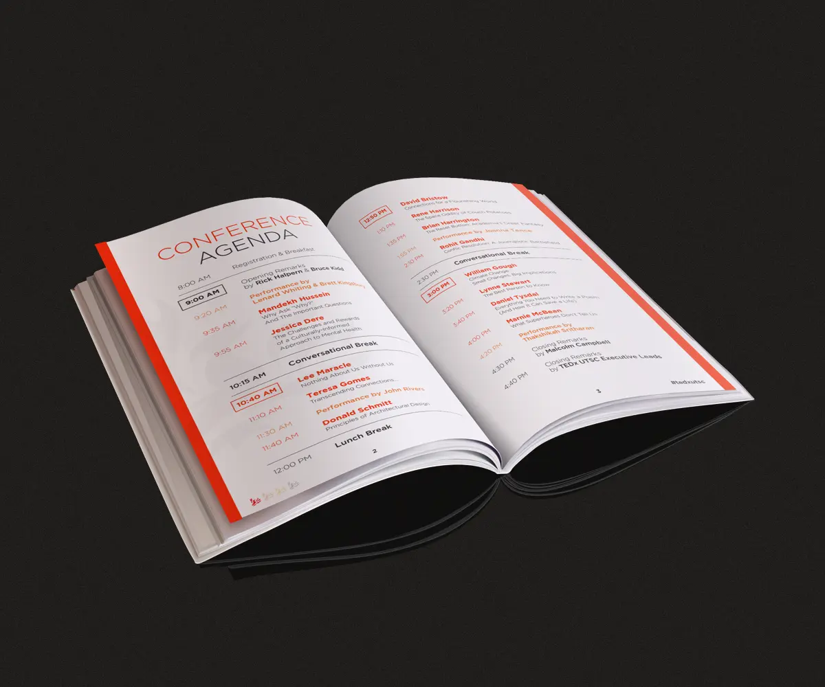 Event Program - Conference Agenda