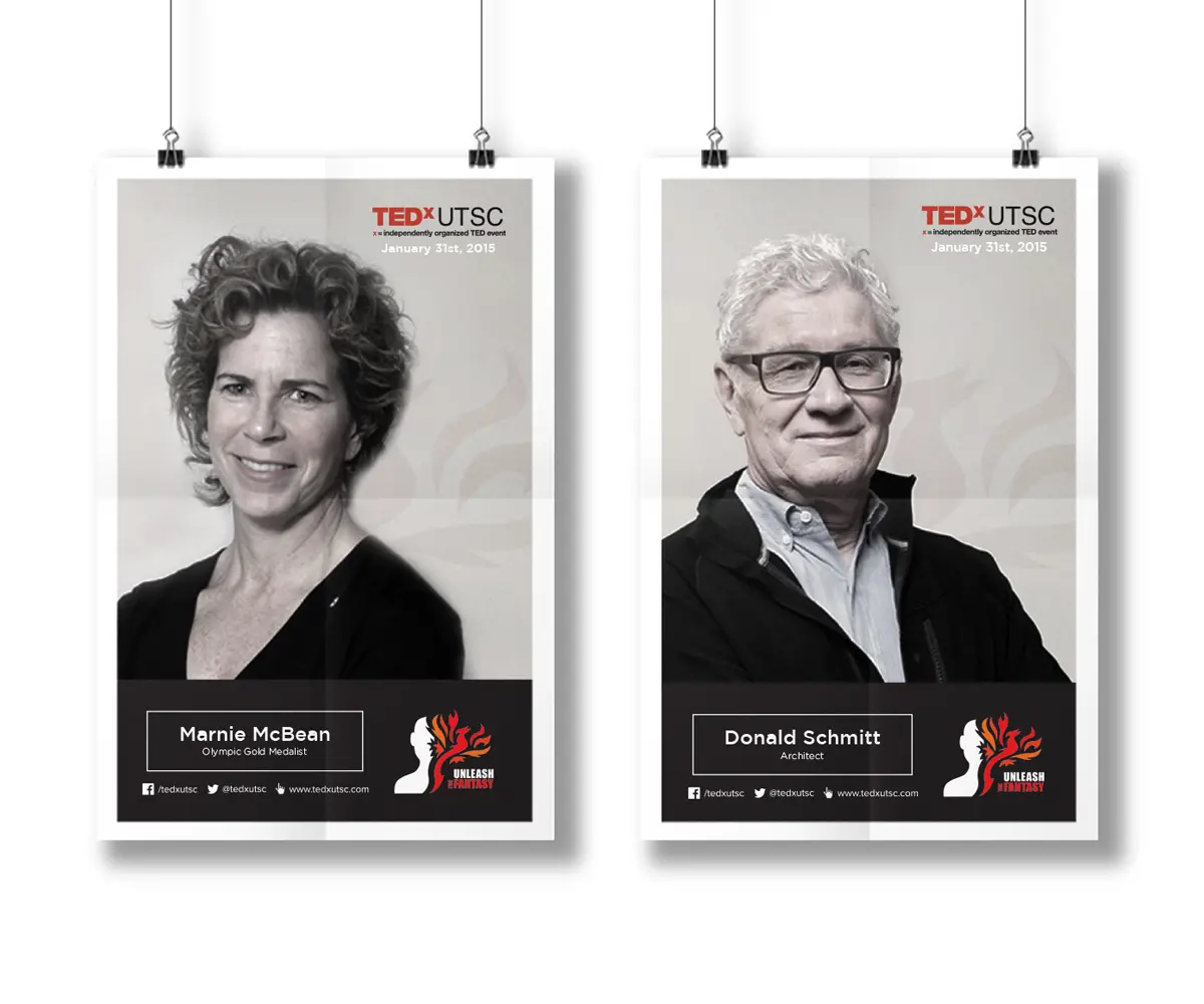 Marnie McBean and Donald Schmitt - Speaker Posters