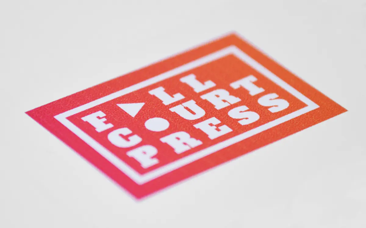Full Court Press Logo Sticker