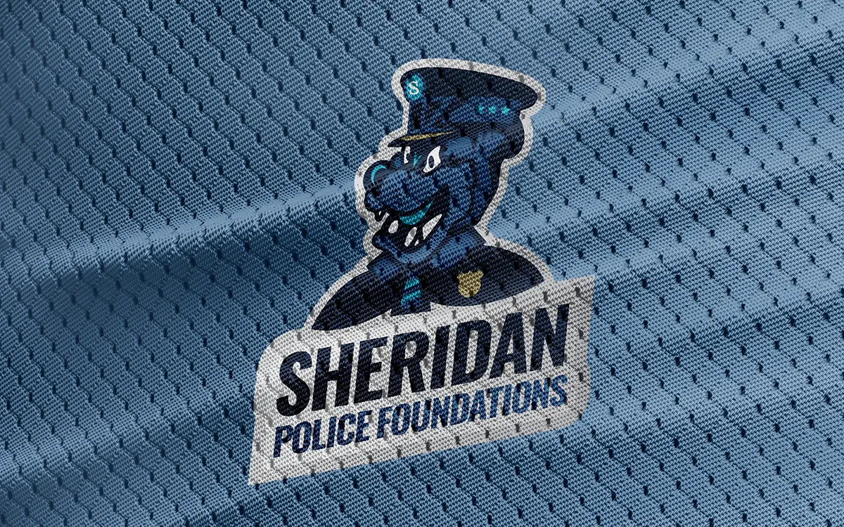 Police Foundations Basketball Team Logo