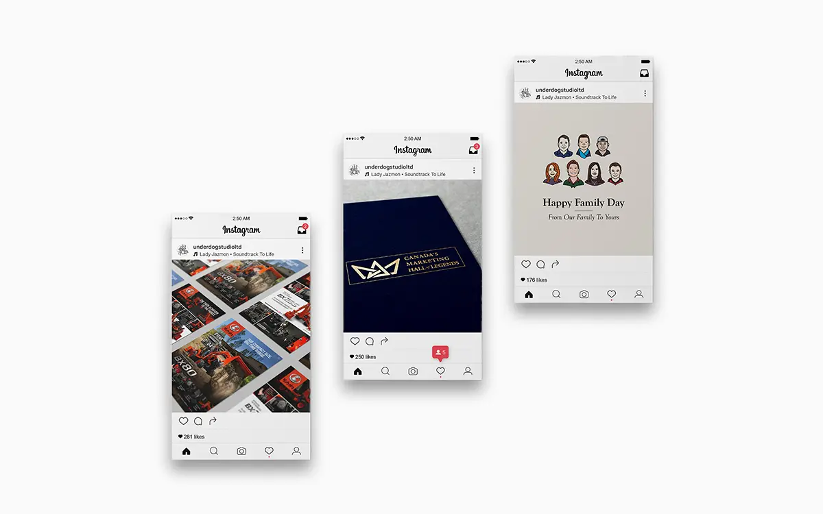 Underdog Instagram Posts